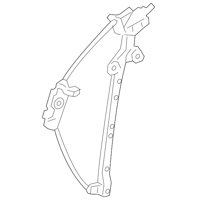 Regulador de ventana para Toyota Corolla 2019-2021 (N/P 69801-12272)