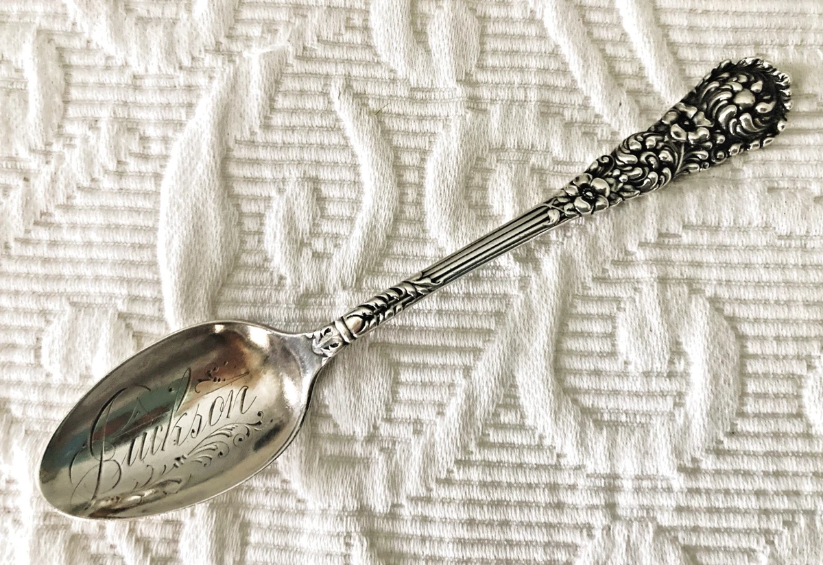 Ornate Sterling Spoons for sale | eBay