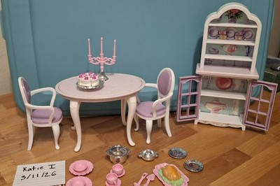 Folding Pretty Dining Room Set