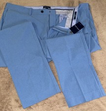 NWT Peter Millar Crown Crafted Surge Performance Golf Pants Ocean Blue 185