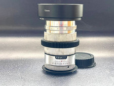 Jupiter-37A 135mm f/3.5 Cine Lens Silver Soviet Bokeh Portrait Lens Canon EF
