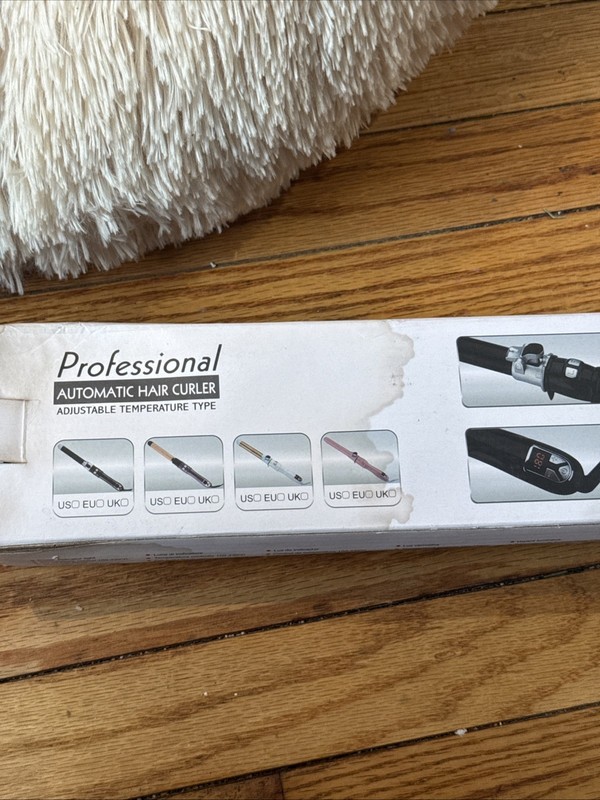 Professional Automatic Hair Curler Left/Right Adjustable Temperature 120-220°C