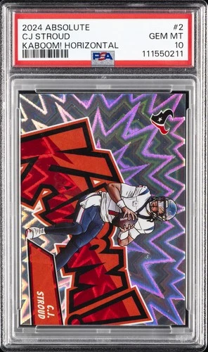 2024 PANINI ABSOLUTE KABOOM! HOR #2 CJ STROUD PSA 10