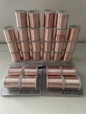 24 Gauge Rose Gold Wire Bead Landing 24ga 24yd Rolls