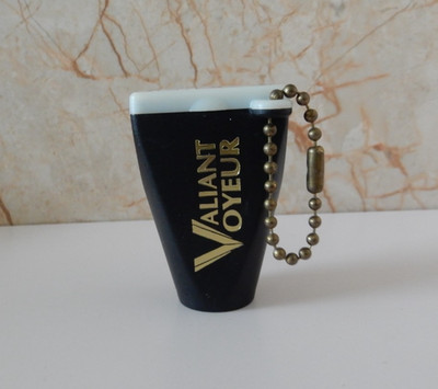 rare valiant voyeur keychain acclaim comics 