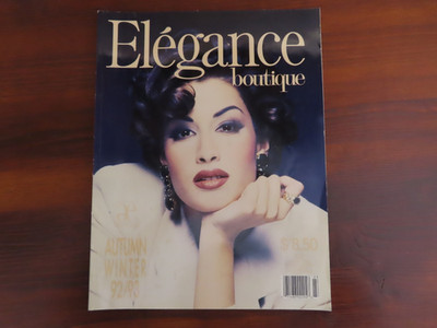 Elegance Boutique Autumn/Winter 1992/93 Yasmeen Ghauri, Yasmine LeBon