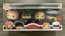 Funko Pop! Animation Jujutsu Kaisen Glow in the Dark 4-Pack GameStop Exclusive