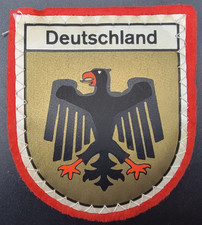 Vintage Souvenir Patch Deutschland Germany Coat of Arms
