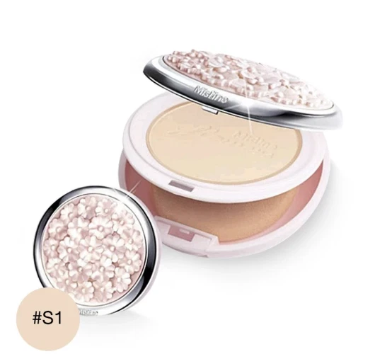 Mistine Flowers BB Powder SPF25 PA++ 3-Layered Powder Smooth Flexible 10g S1 - Image 2 of 4