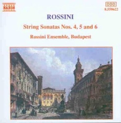 HUNGARIAN VIRTUOSI B - ROSSINI STRING SONATAS 4-6 - CD - J3z