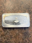 Lot Of 2 Sterling Silver .925 Bars Franklin Mint  1000 Grains Each