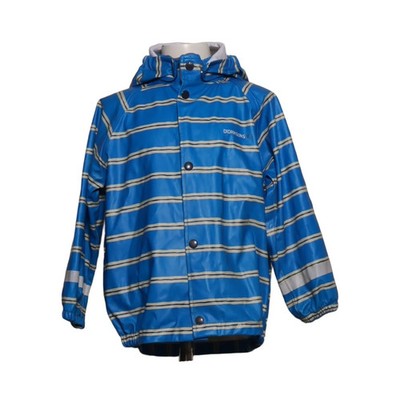 Didriksons, Regenjacke, Jungen, Größe: 110, Blau/Weiß #sQA