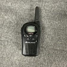 Midland X-Tra Talk LXT360 Handheld Two Way Radio Walkie Talkie Black Tested