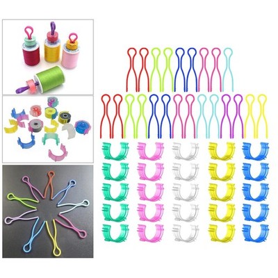 50 Nähgarn Spulenhalter Klemme Clip Spule zum Sticken Quliting