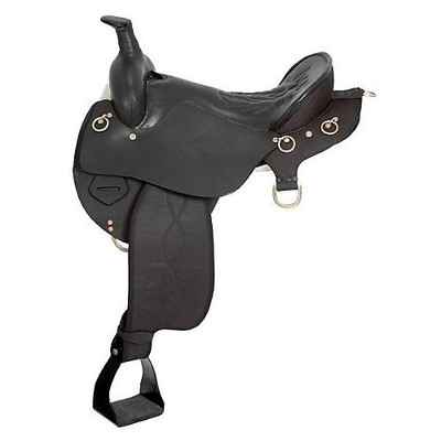 King Series King Trekker Synthetic Endur Saddle w/horn