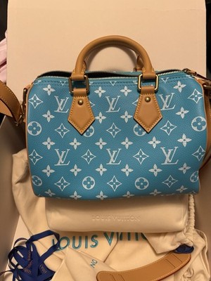 LOUIS VUITTON スピーディ25 ターコイズブルー P9 Louis Vuitton Speedy P9 Bandoulière 25 turquoise | eBay