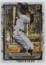2024 Bowman Chrome Prospects Speckle Refractor /299 Bralyn Brazoban #BCP-224 sc8