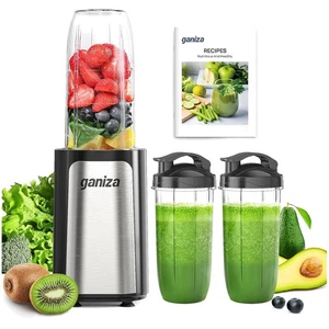 Powerful 900W Blender for Smoothies with 14Pcs Accessories