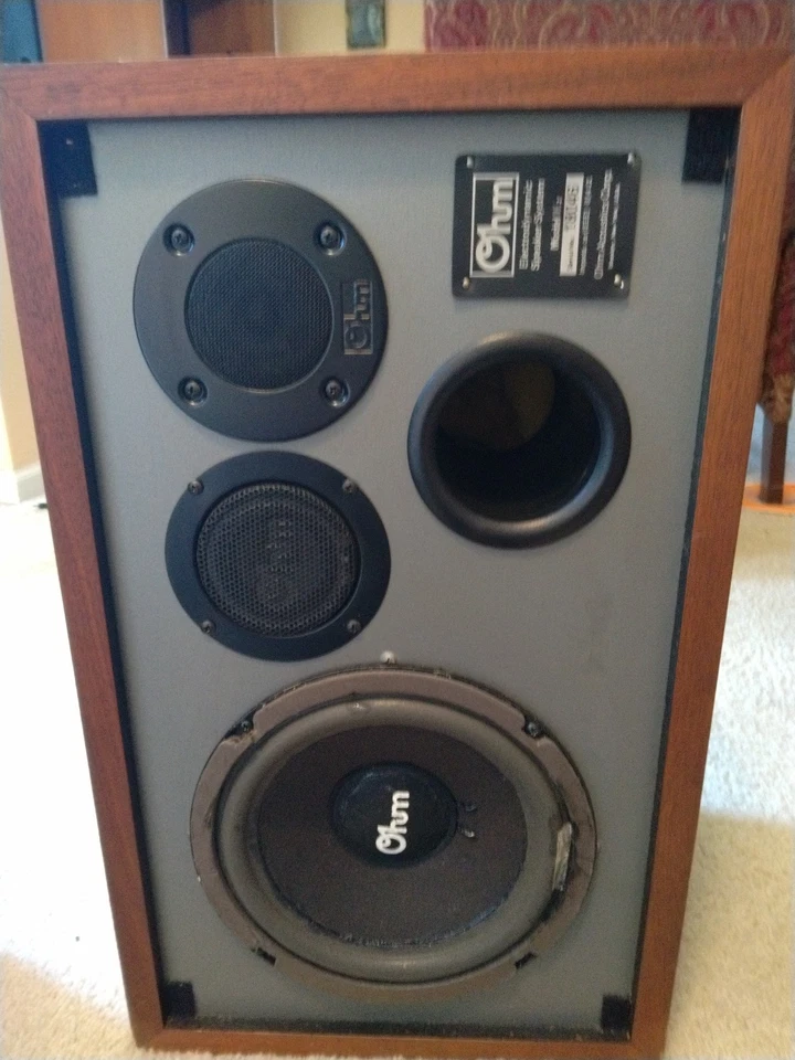 Vintage OHM Electrodynamic Model L2, And Ohm L Speaker Pairs - Image 4 of 4