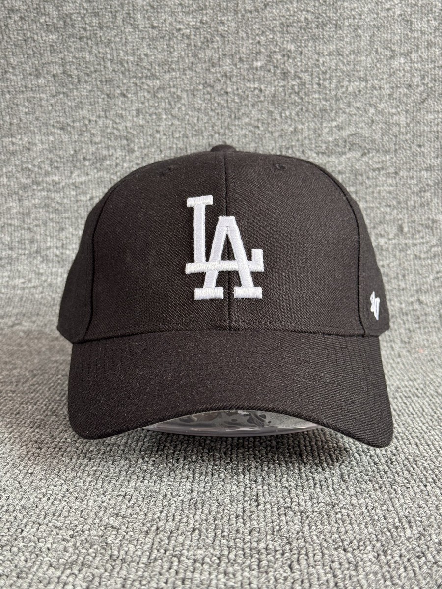 '47 Brand Los Angeles Dodgers MLB Dad Hat Strapback Black Cap