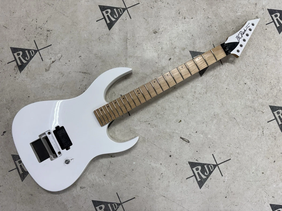 B。 C。 Rich 白色电吉他| eBay