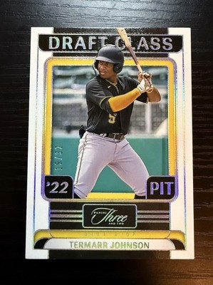 2024 Panini Three and Two - Draft Class Termarr Johnson #15 Full Count /32 (RC)