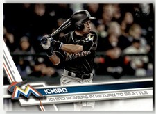 2017 Topps Update Ichiro #US80 Miami Marlins