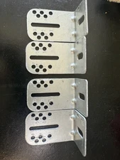 Adjustable Jamb Bracket for Garage Door Track (set of 4)