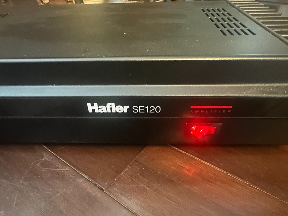 Hafler SE120 2 channel Power Amplifier 120 Watts | eBay