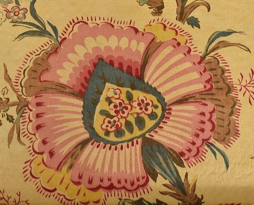 Fantastische RIESIGE antike französische Textil-überzogene Boudoir-Box, Printemps PARIS - Bild 11 von 12