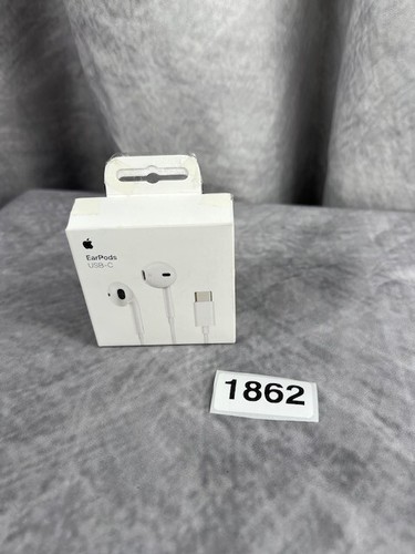 Écouteurs Apple OEM avec USB-C pour Apple iPhone 15 et Samsung Galaxy - Blanc - Photo 1 sur 3