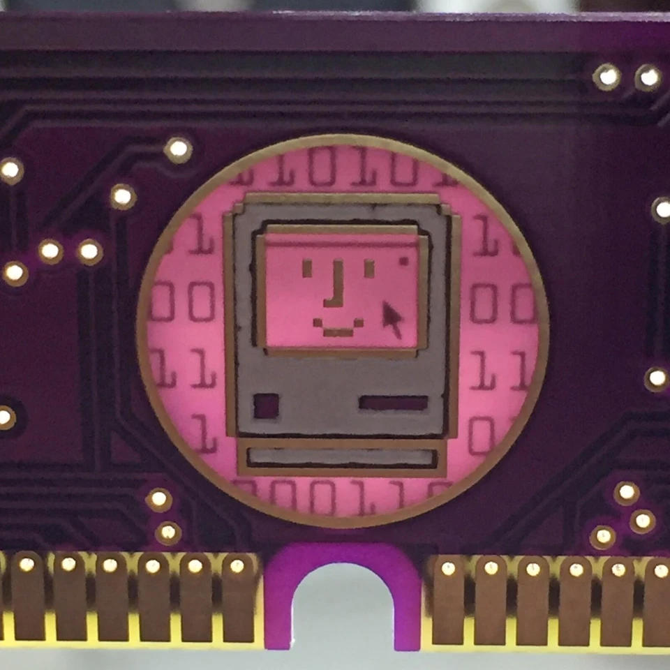 1pcs new 68pin SIMM 512k 70ns low latency VRAM memory Apple Macintosh computer - Image 4 of 4