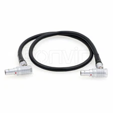 TimeCode IO Cable Alexa ZCAM Camera Sound Devices NanoLockit Right Angle 5Pin 