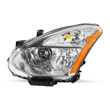 Headlight Assembly For 2008-2013 Nissan Rogue Halogen Left Driver LH Headlamp