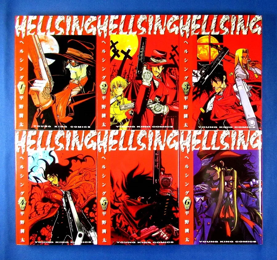 Coleção: Hellsing (Nova Edição: Vol. 01 ao 10)