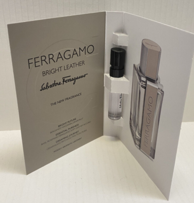 Salvatore Ferragamo Bright Leather EDT Pour Homme Sample Spray 1.5