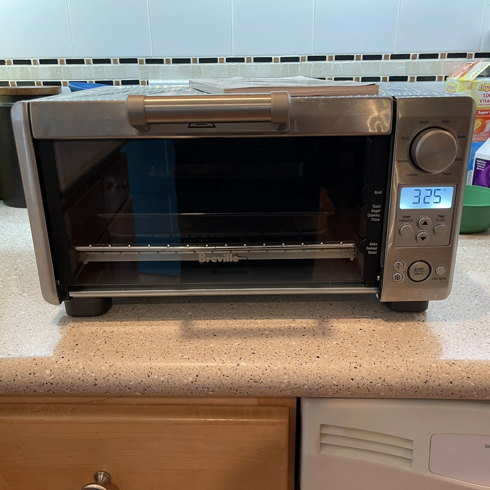 Breville Mini Smart Oven Stainless Steel Model BOV450XL Nice Little Toaster Oven
Opens in a new wind