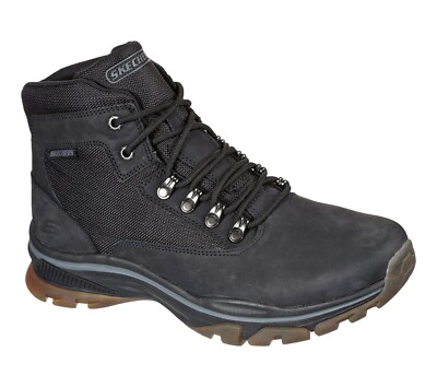 Men's SKECHERS Relaxed Fit: Ralcon Lorken Boot, 204218 /BLK Multi Sizes Black