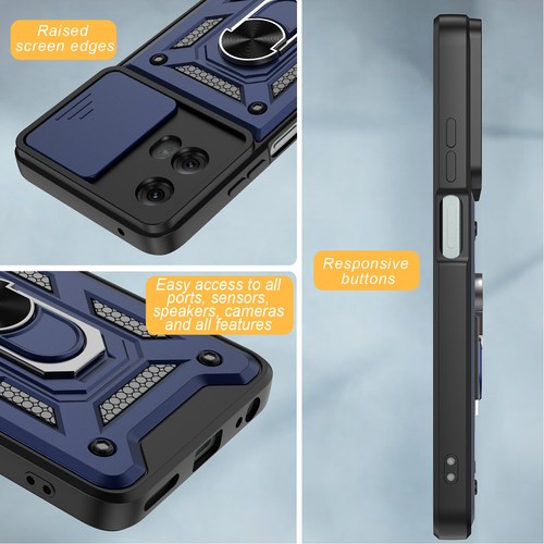 Funda a prueba de golpes con soporte para Motorola Moto G/G Stylus/G Play/G Power 5G 2024 - Imagen 34 de 68