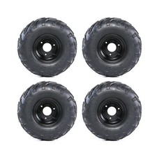 4pc 6" inch 145/70-6 Tyre Wheel Rim for Suzuki LT50 Quad 50cc 70cc Taotao ATV