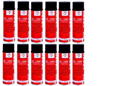 12x Spraydose 500ml CS KS-1050 Steinschlagschutz Schwarz Lackpoint Autolack !