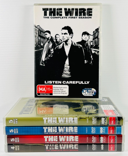 The Wire Complete Series Seasons 1 2 3 4 5 DVDs Crime TV Lance Reddick R4