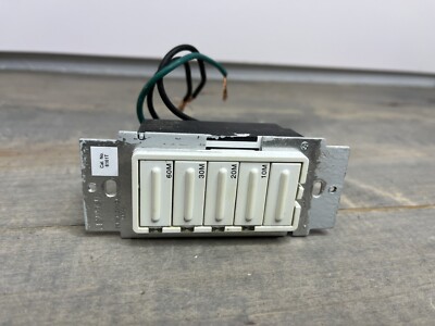 Leviton DT160-LW Decora 15A 1PLE 60-Minute Indoor In-Wall  Countdown Timer 