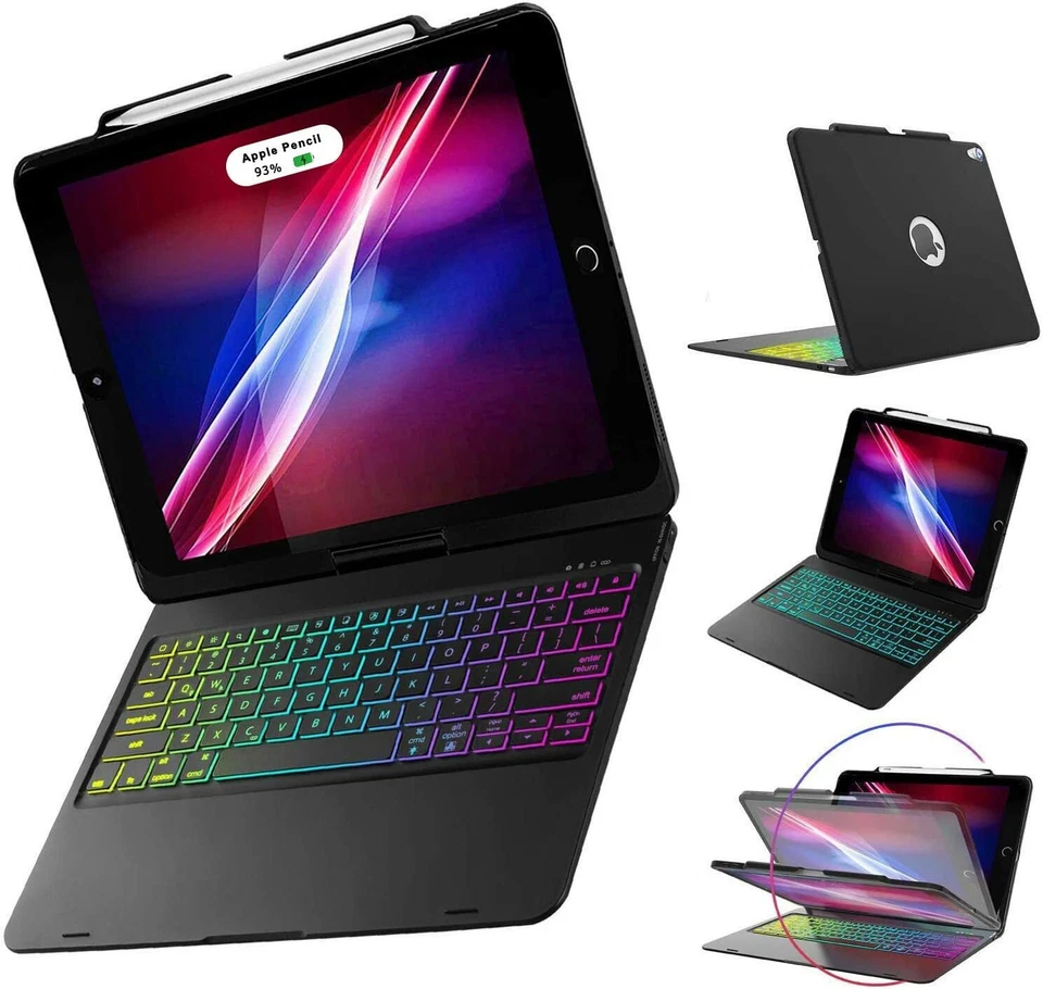 ILEBYGO iPad Pro 12.9 Keyboard Case New! Free Shipping! - Image 3 of 3