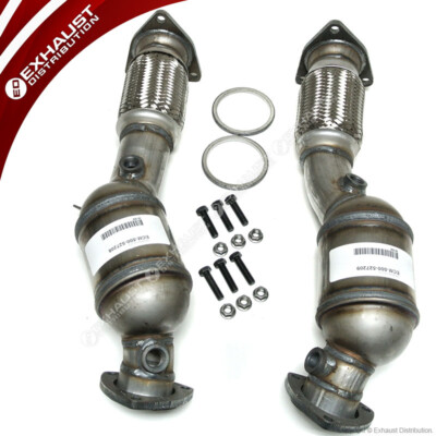 Volkswagen Touareg 4.2L 2004-2007 Front Catalytic Converter 2 Pieces