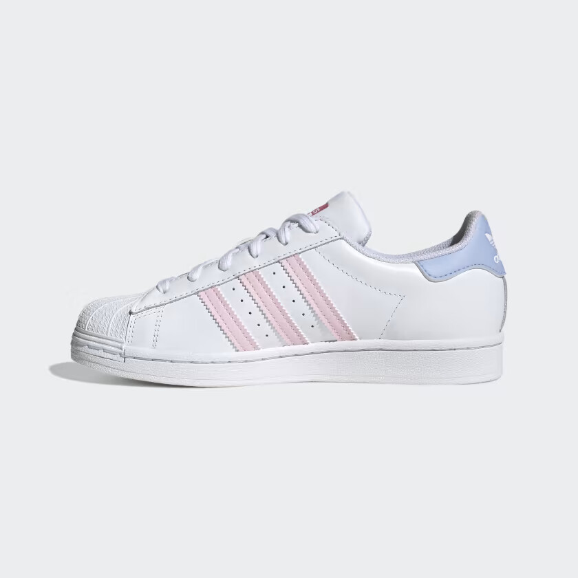 adidas Superstar ピンクホワイト 24.5〜25 新品未使用箱付 adidas originals アディダス スニーカー SUPERSTAR WHITE PINK