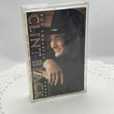 Vintage Clint Black Put Yourself In My Shoes Cassette Tape 1990 Original Artwork