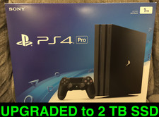 UPGRADED Sony PlayStation 4 Pro * 2TB SSD * C...