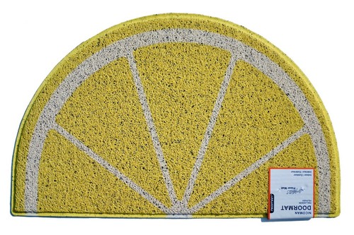 NEW Lemon Half-Moon Summer Front Door Mats Welcome Non-Slip Novelty Door Mat - Picture 5 of 6