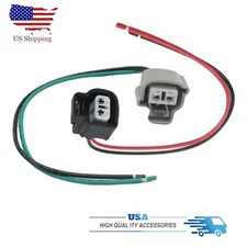 2PCS Windshield Washer Pump Connector And Fluid Level Sensor Connector